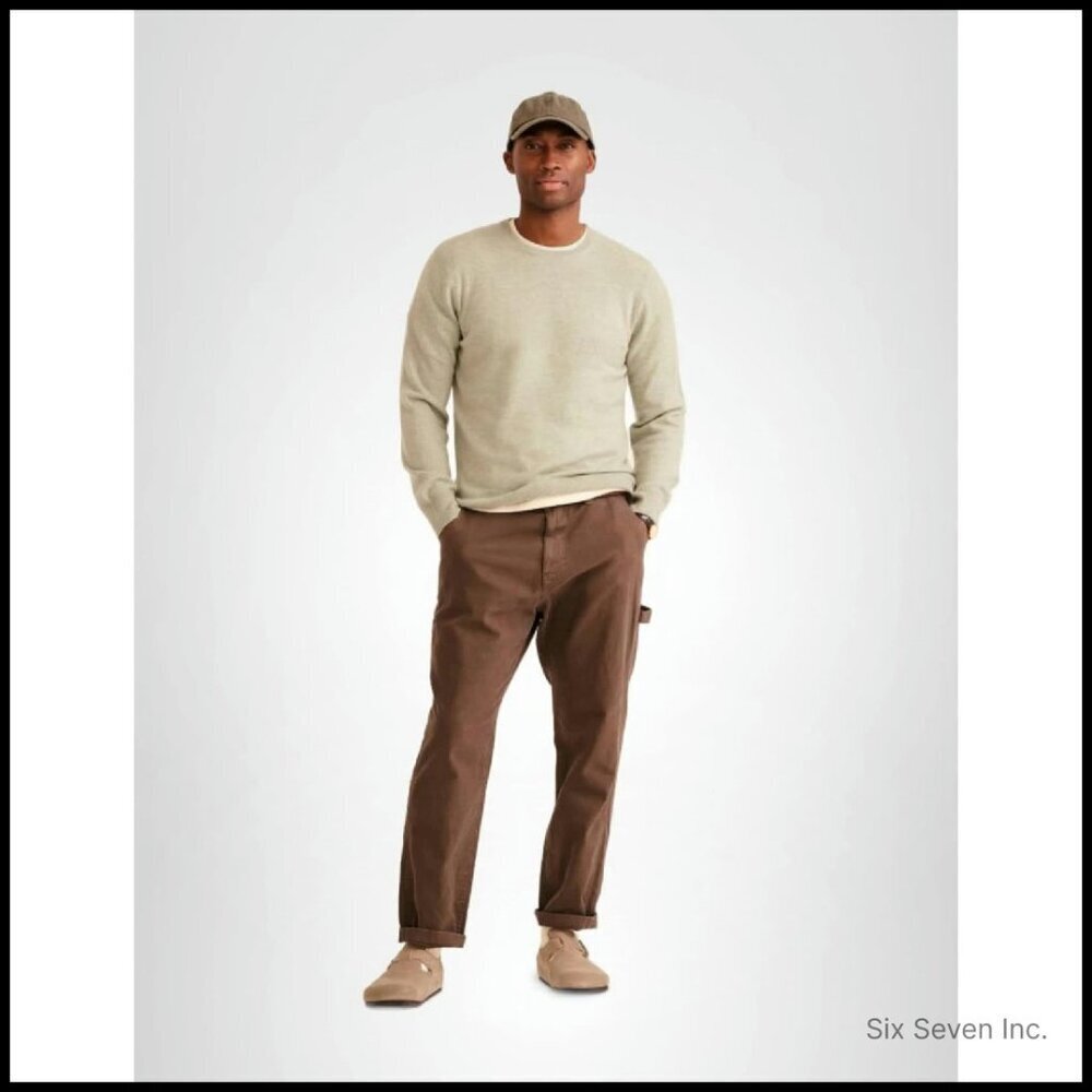 Classic Cashmere Crewneck Sweater Elegant Minimal Chic Timeless Pullover